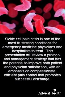 2022 Acute Sickle Cell Crisis Management Banner